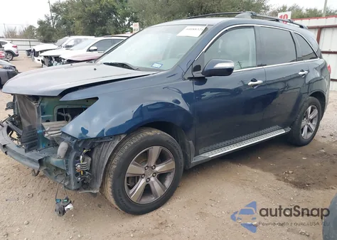 2013 Acura Mdx Technology Package из США, поврежденный, VIN 2HNYD2H44DH506680